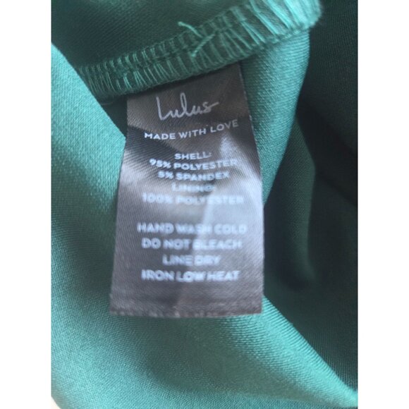 Lulus Enticing Endeavors Emerald Green Jumpsuit Large - Picture 10 of 11